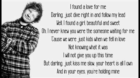 lyrics of ed sheeran perfect|perfect artist ed sheeran lyrics.